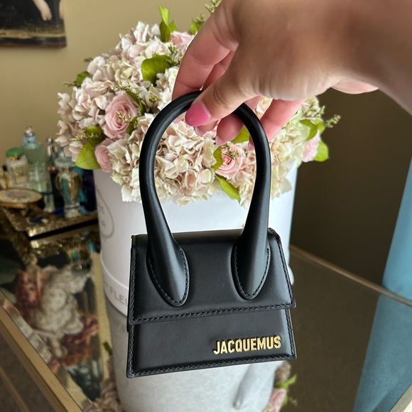 🆕 Jacquemus Black Mini Bag - Picture 1 of 10